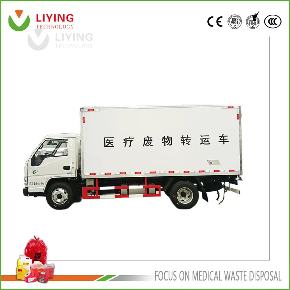 Non-Incineration Disinfection by Microwave Hospital Clinic Waste Disposal Machine Medical Waste Sterilizer
