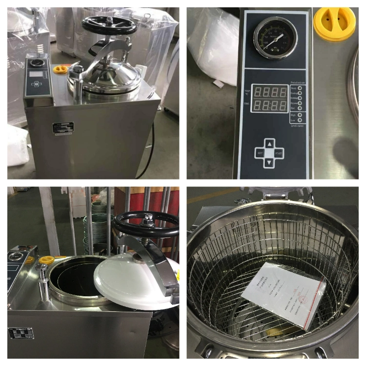 Vertical Autoclave Sterilizer Steam Sterilizers Chemical Sterilization of Surgical Instruments