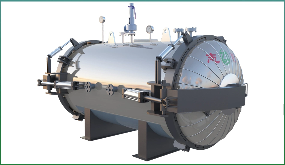 Large Microwave Steam Sterilization Machine for Medical Waste