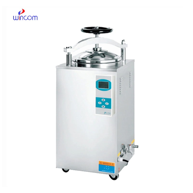 Wincom High Quality Dental Medical Sterilizer 35L 50L 75L 100L Vertical Pressure Steam Sterlizer