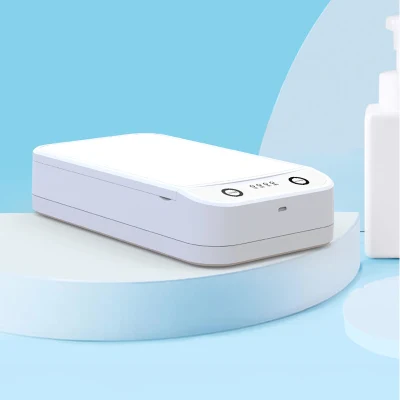 Nuovo prodotto portatile di ricarica wireless disinfezione UV Sterilizzatore UVC Germicidal Scatola