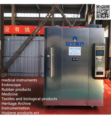 15 cbm autoclave per rifiuti medici sterilizzatore di gas Eo / Ospedale Igienizzatore con 2-20 cubetti