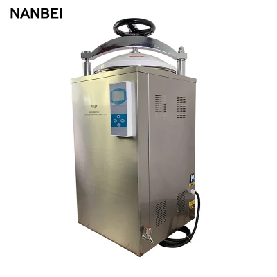 Sterilizzatore a vapore automatico verticale da 100 l per autoclave