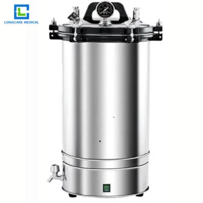  Sterilizzatore a vapore per autoclave portatile in vendita a caldo per sterilizzazione medica in Ospedale e clinica