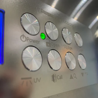 Scatola passante in acciaio inox SUS304 incorporata con sterilizzatore UV
