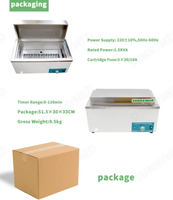 Desktop prodotti medicali apparecchio di sterilizzazione per autoclave Sterilizzatore elettrico a ebollizione