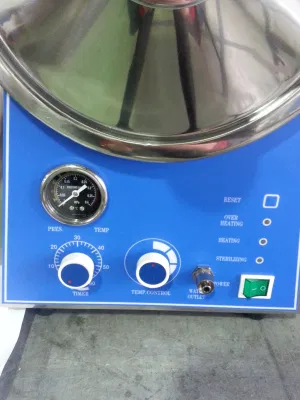 Sterilizzatore a vapore da 24 litri Table Top sterilizzatore per autoclave odontoiatria