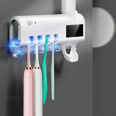  Sterilizzatore per spazzolino in plastica Sterilizzatore a LED con luce color menta