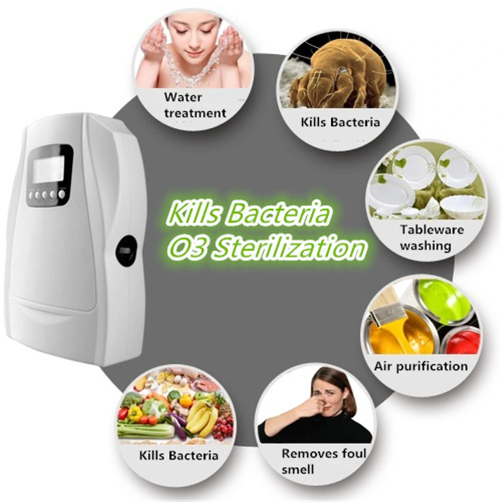 Ozone Generator Air Sterilizer for Home &amp; Car &amp; Kitchen