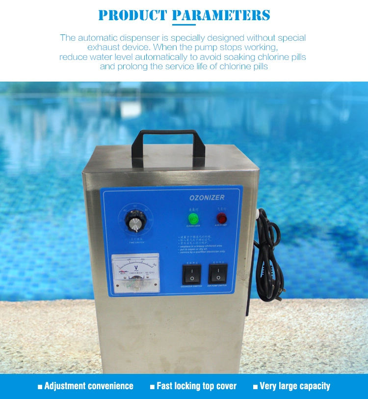 Aquarium Swimming Pool Ozone Sterilizer for Water Disinfection System