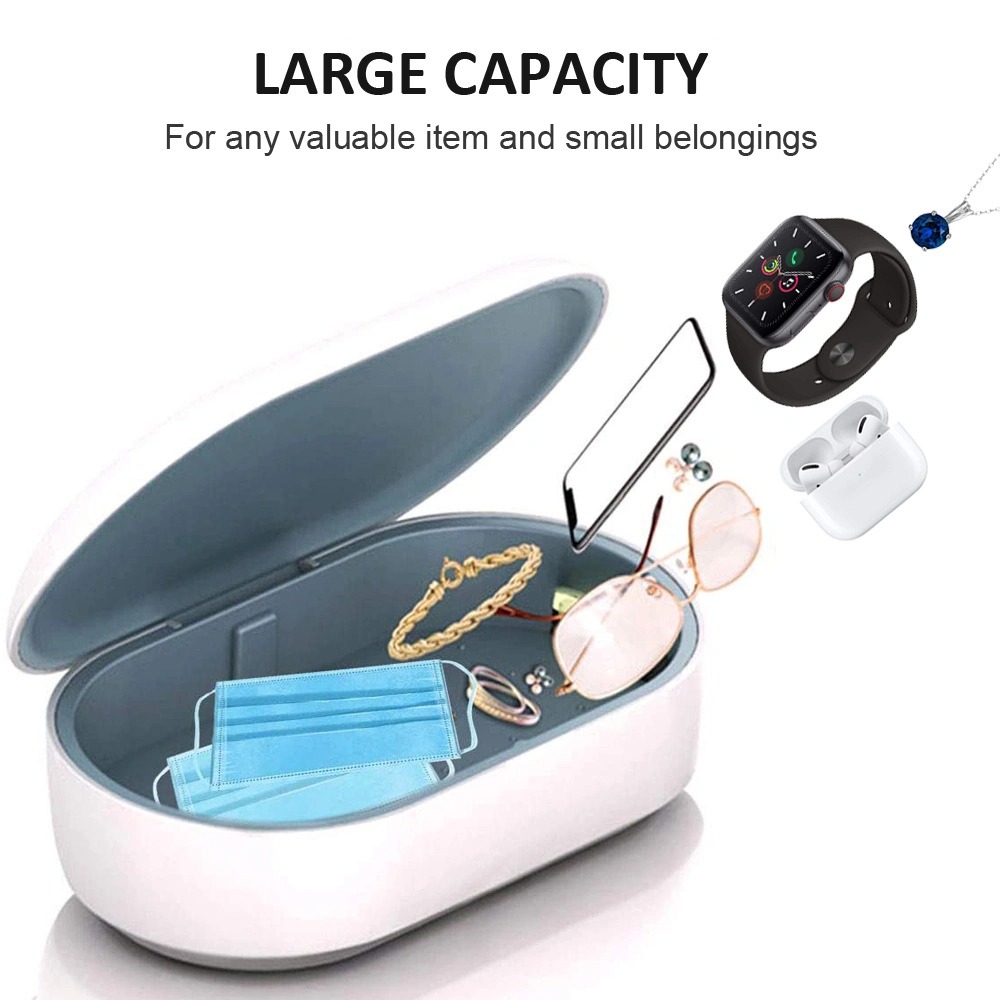 Wireless Charger Sterilization Sanitizer Cellphone Sterilization UV Light Sterilizer Box