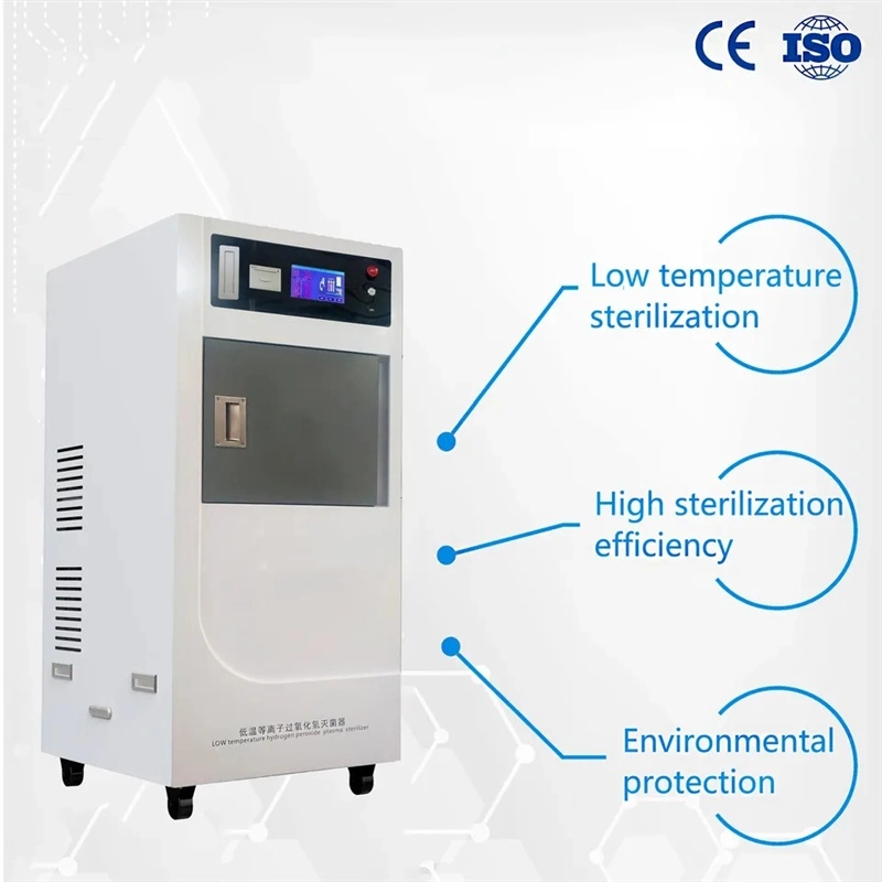 60 Liter Plasma Sterilizer H2O2 Gas Sterilization Machine Hydrogen Peroxide Low Temperature Plasma Sterilizer Medical Equipment