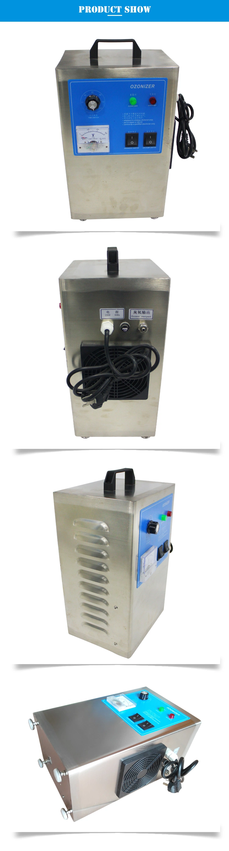 Aquarium Swimming Pool Ozone Sterilizer for Water Disinfection System