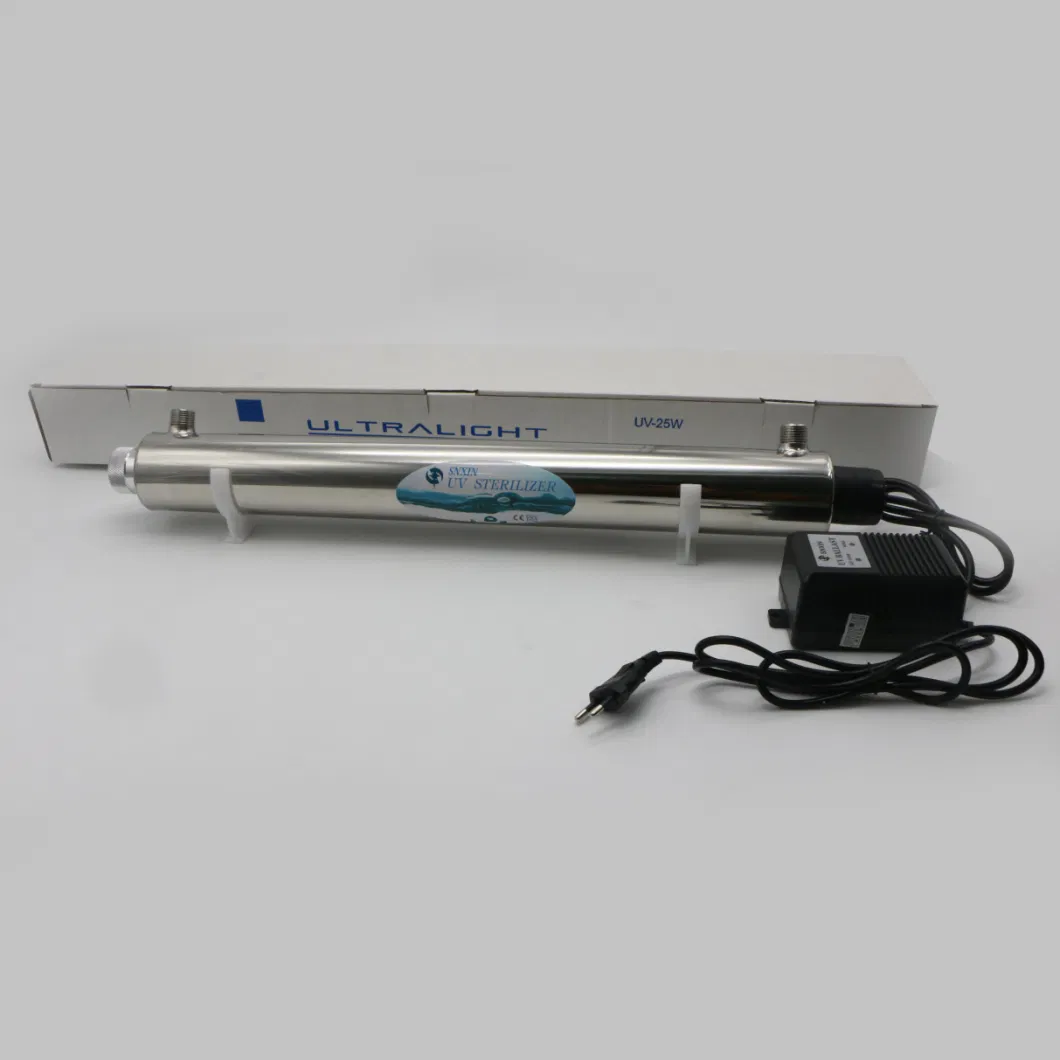 Ultraviolet Light UV Water Treatment Equipment Stainless Steel Medical Equipment UV Sterilizer 50t/H 640W