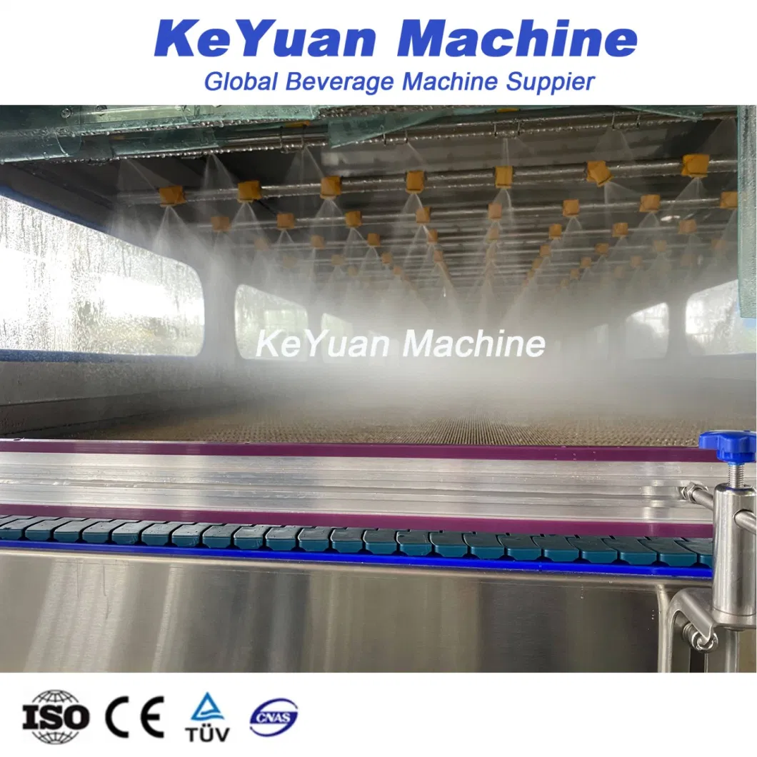 Juice/Tea Drinks Beer Brewing Equipment Bottle Filling Machine Tunnel Pasteurization and Sudden Cooling Tunnel