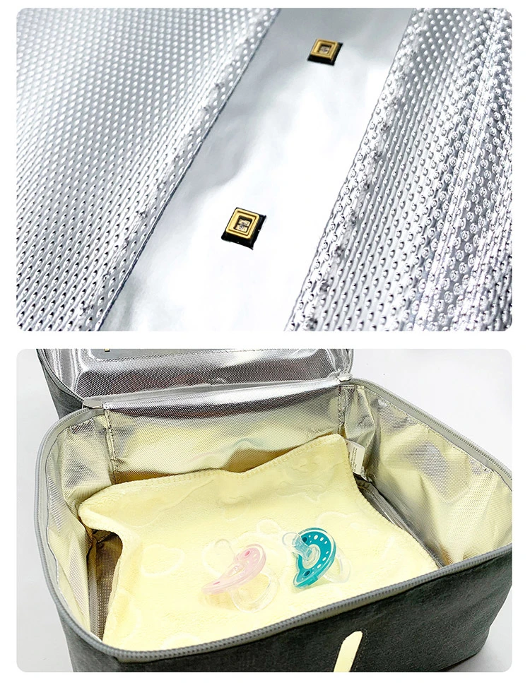 Portable UV LED Light Sterilizing Sanitizer Disinfection Bag Sterilizer Box