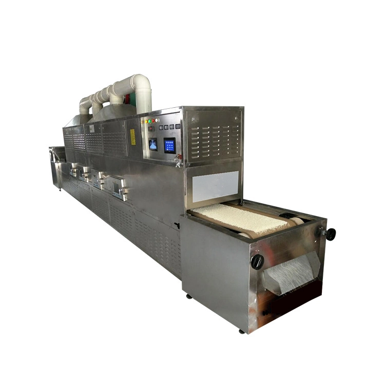 Conveyor Belt Microwave Tobacco Leaves Dryer and Sterilizer for Chemicals Food Medicine Industry Products