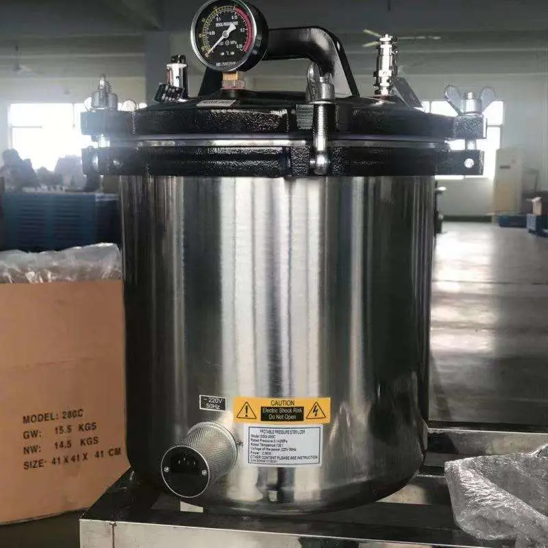 18L&24L Portable Electric LPG Heated Pressure Steam Sterilizer