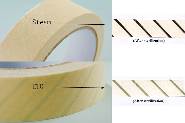 Chemical Autoclave Steam Eo Gas Sterile Indicator Tape