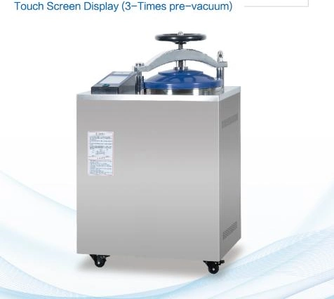 35-150L Pulsating Vacuum Vertical Steam Sterilizer Mushroom High-Pressure Sterilizer for Sale