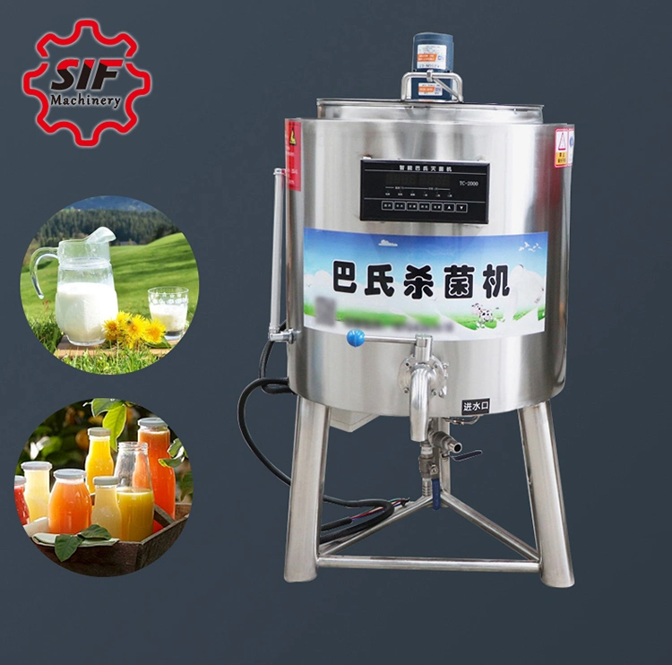 Electric Liquid Heat Sterilizer Pasteurizing Machine Customized