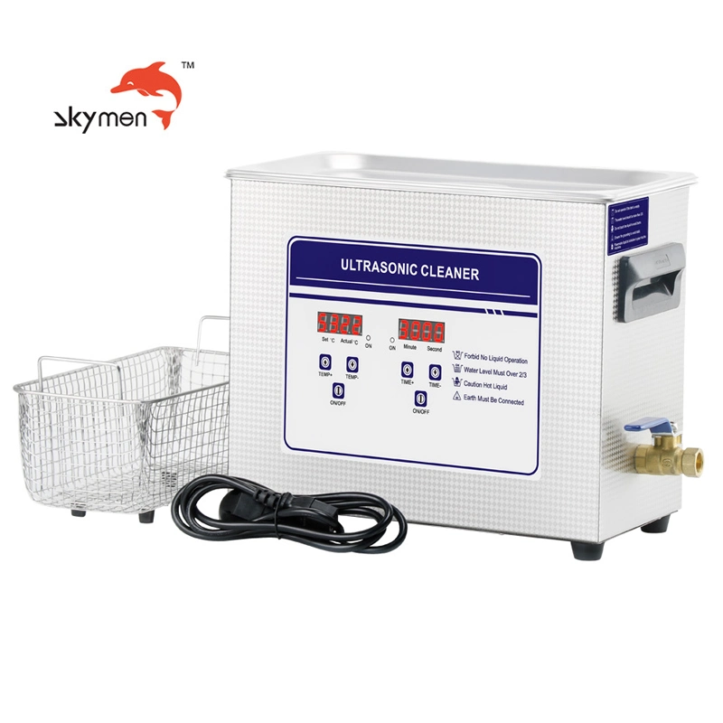 Skymen Digatal Ultrasonic Cleaner with Timer and Heater 6.5L