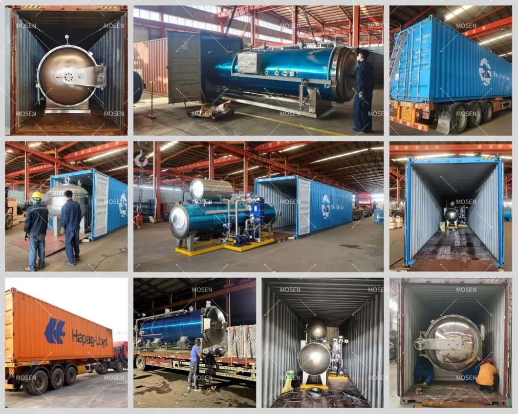 Industrial Food Autoclave Machine for Vacuum Packaging Tin Can Processing Retort Sterilizer