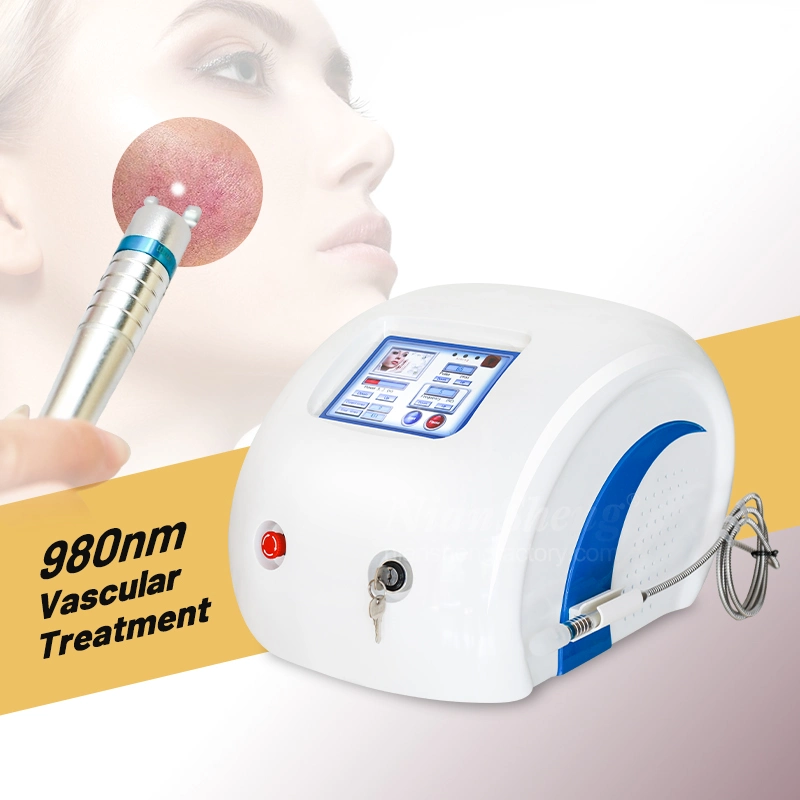 980nm Red Blood Vessels Spider Vein Removal Machinered Blood Removal Machine