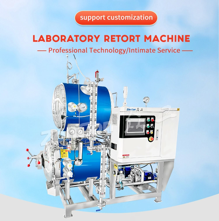 Small Multi-Function Lab Retort Food Autoclave Sterilizer Food/Beverage Use