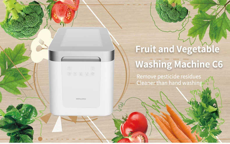 Family Use UV Lamp Baby Tool Bottle Food Washer Meat Washing Machine Fruit and Vegetable Purifier for Home