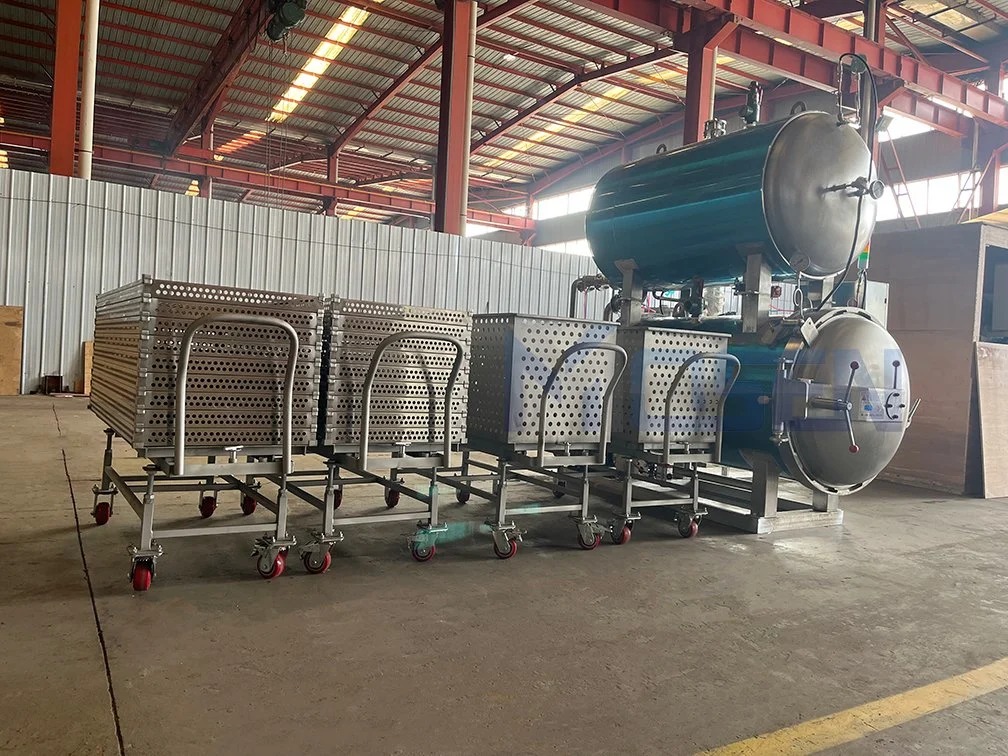 Industrial Food Autoclave Machine for Vacuum Packaging Tin Can Processing Retort Sterilizer