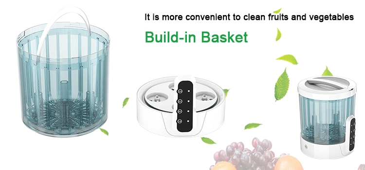 Olansi Home Use Industrial Fruit Wash Machine UV Sterilize Fruit and Vegetable Washing Machine