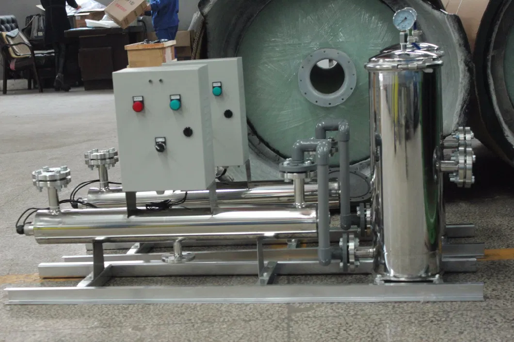 UV Water Sterilizer for Food Process Industry Water Treatment