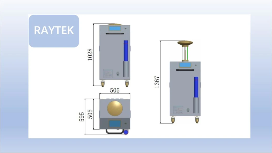 Full Automatic Light Pulse Itinerant Sterilization Disinfection and Sterilization Robot/Sterilization Machine