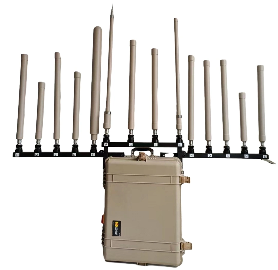 Remote Control Devices Drones, Unmanned Vehicles Full Bands Seamless Frequency Interferometer Jammer