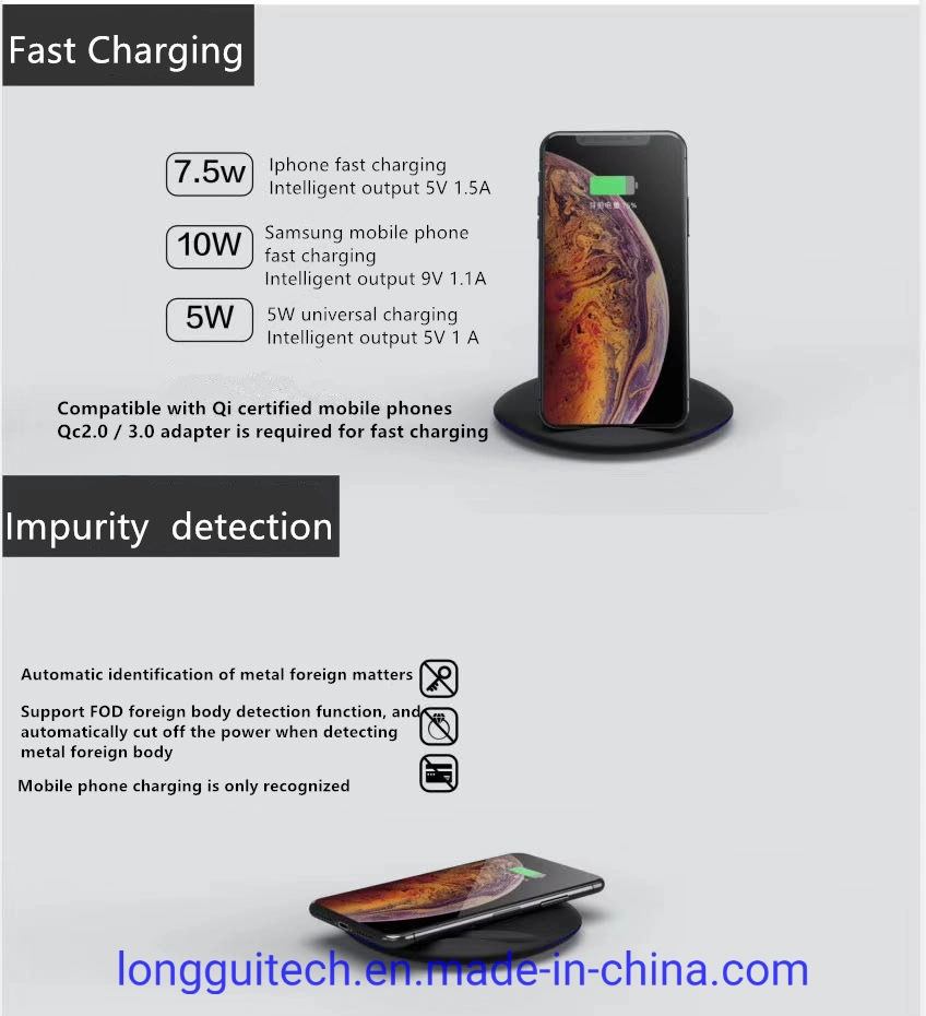 Smart iPhone Wireless Fasting Charger