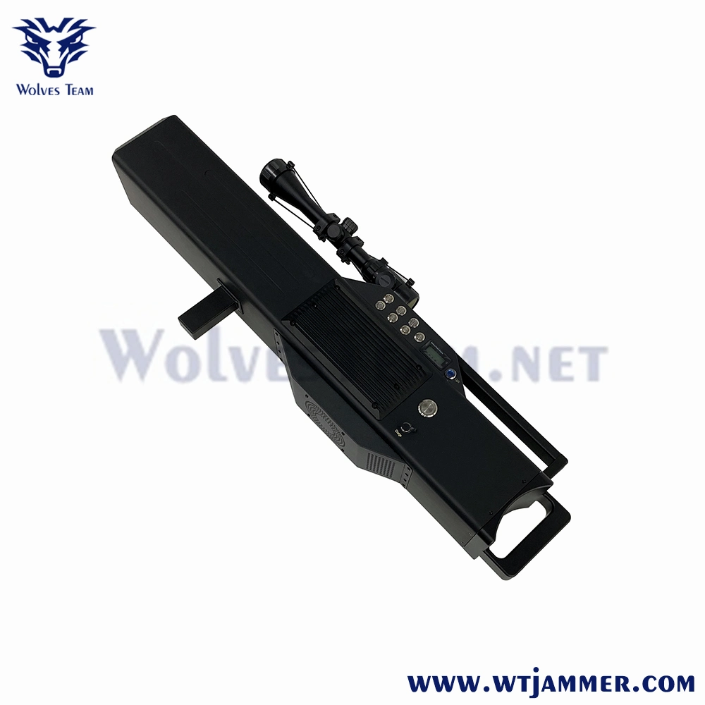 30W High Power WiFi GPS RF Signal Drone Jammer up to 1200m