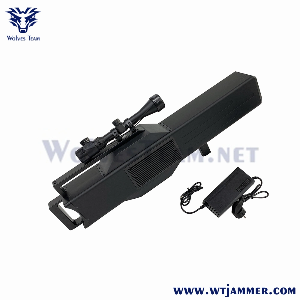 30W High Power WiFi GPS RF Signal Drone Jammer up to 1200m