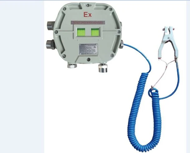 Static Ground Monitor for Road Tanker Loading Gantries