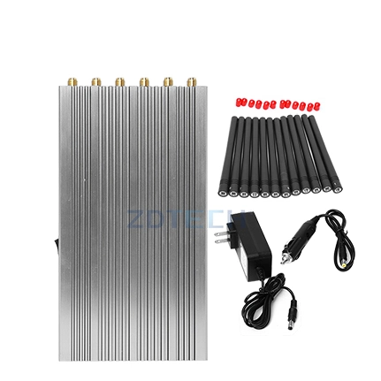 China Supplier Customized RF 12 Bands 12W Uav Drone System Mobile Signal Jammer