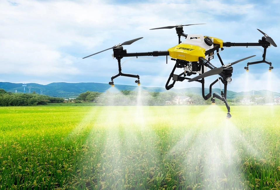 4 Axis 16L Agricultural Spraying Drones Crop Aircraft Mist Agriculture Farm Sprayer Uav