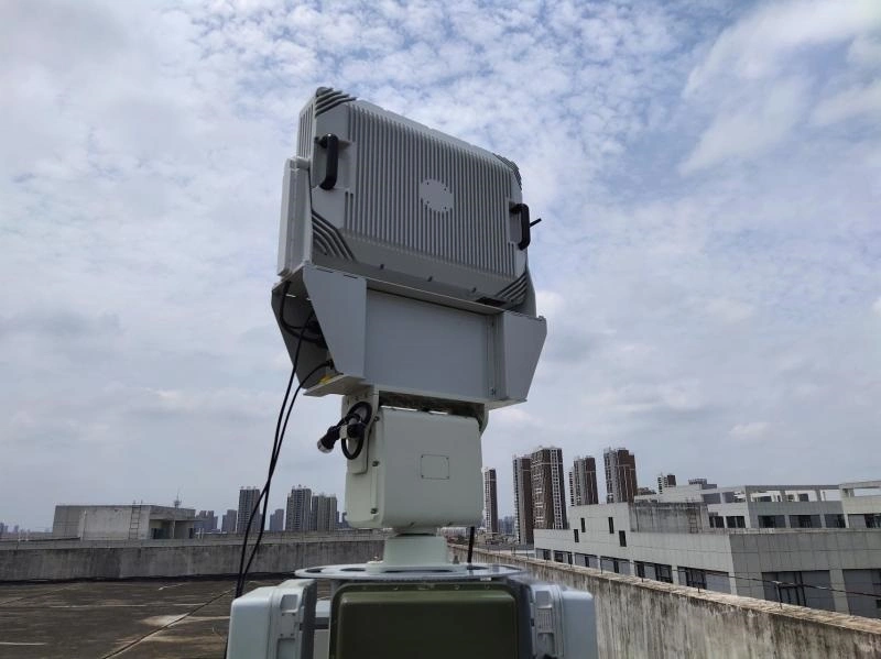 Local Warning Radar Air Surveillance Radar for Air Security Deffense Application with PTZ