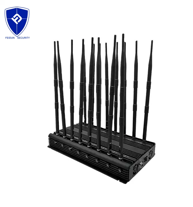 16 Antenna Anti Drone Device Block Jammer 2.4GHz 5.8GHz Flight Control Drone Signal Jammer