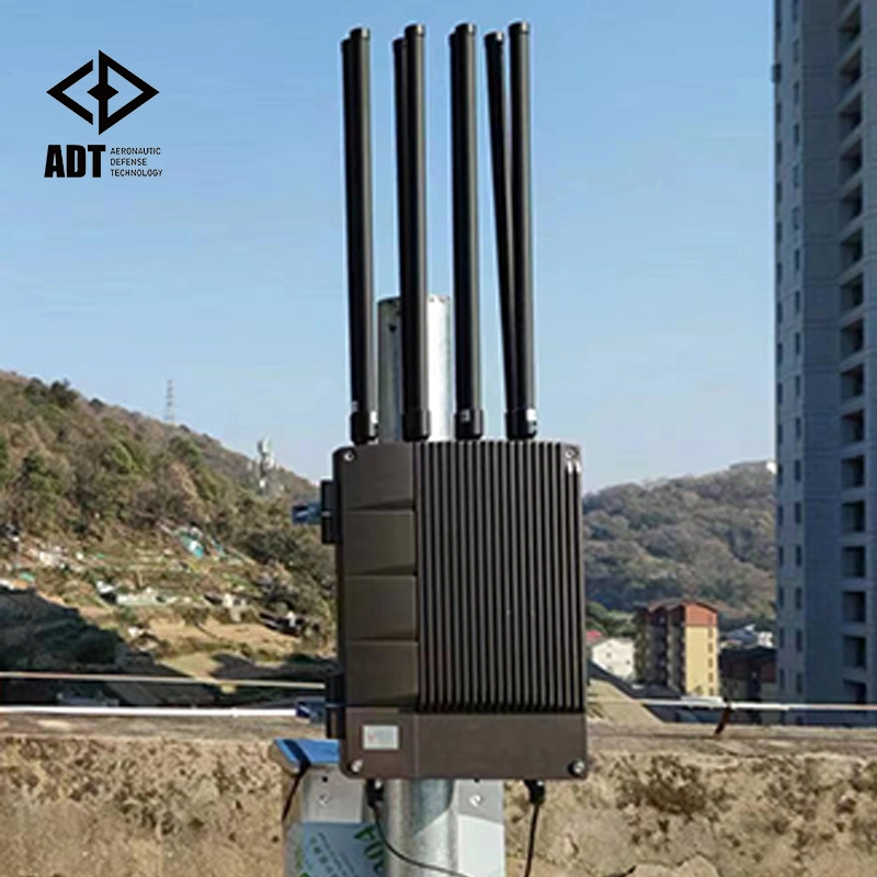 3kmsvehicle Mounted Fixed 1.5g 2.4G 5.8g 900MHz Outdoor Anti-Drones Jamming System Uav Drone Jammer