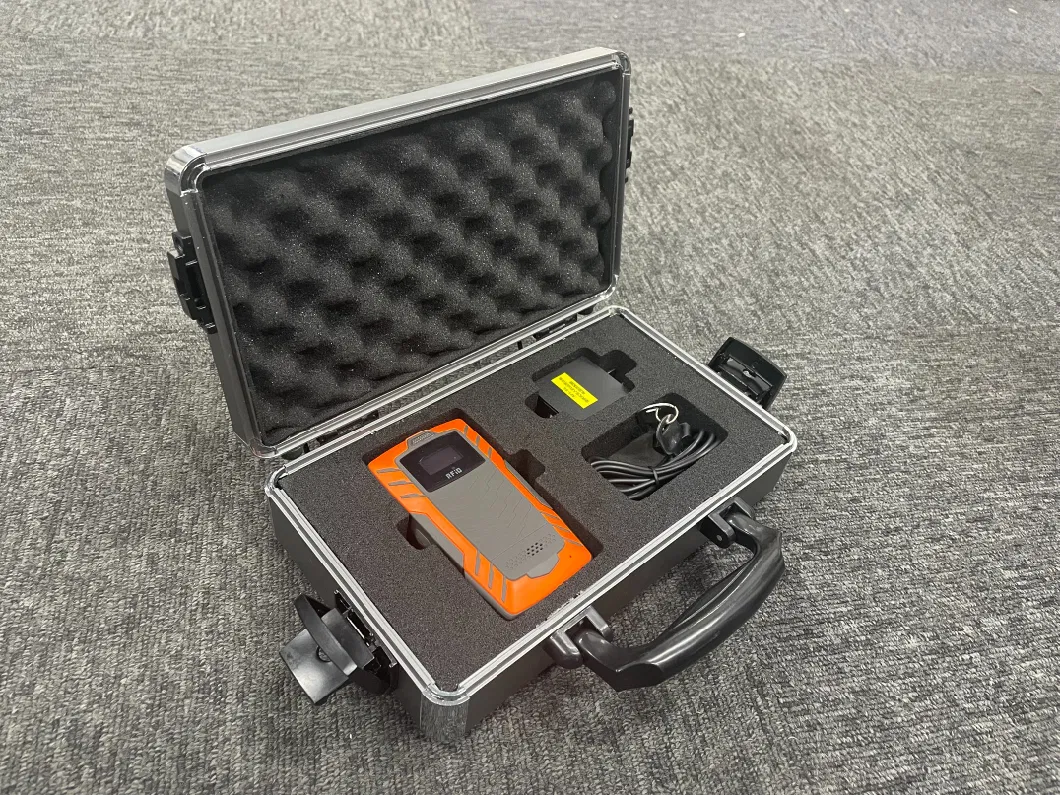 Aeronautic Defense Handheld Uav Detector Security Portable Frequency Anti Uav Drone Jammer System Device Signal Detector Alarm