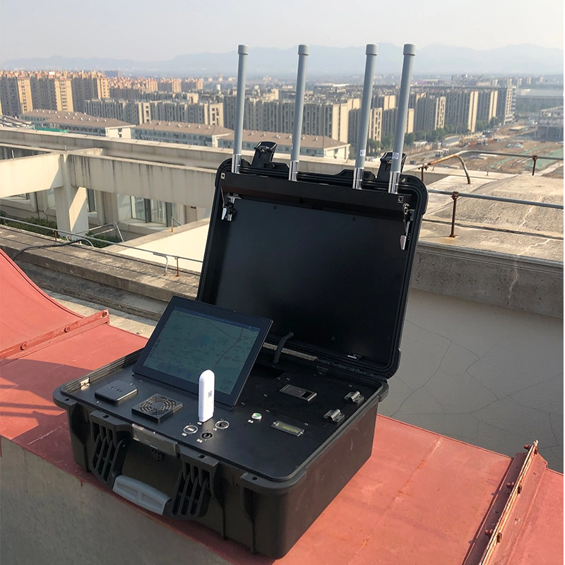 Anti Drone System Portable Mobile Aeroscope Dji Uav Detector Finder Alarm