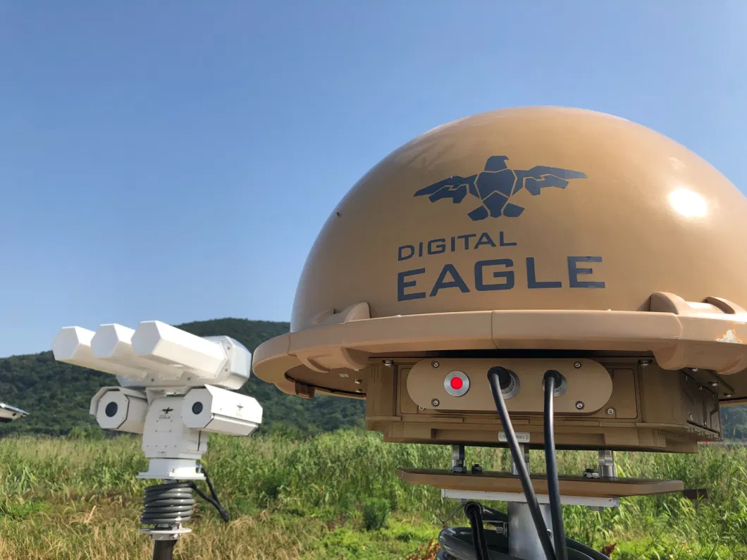 Digital Eagle Qr-12 Anti Uav Counter Automatic Drone Detection and Jamming Protection