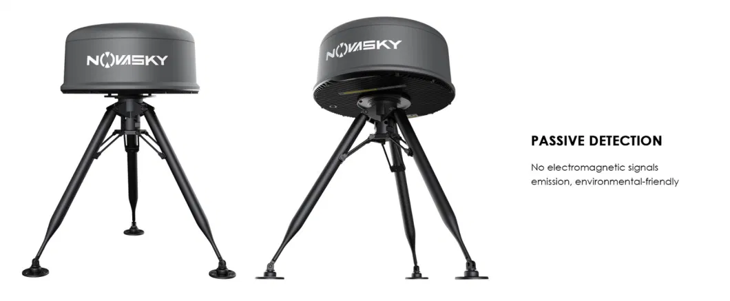 Novasky Anti Drone System Drone Security System Portable Drone RF Scanner Detector and Jammer System Upto 5000 Meters