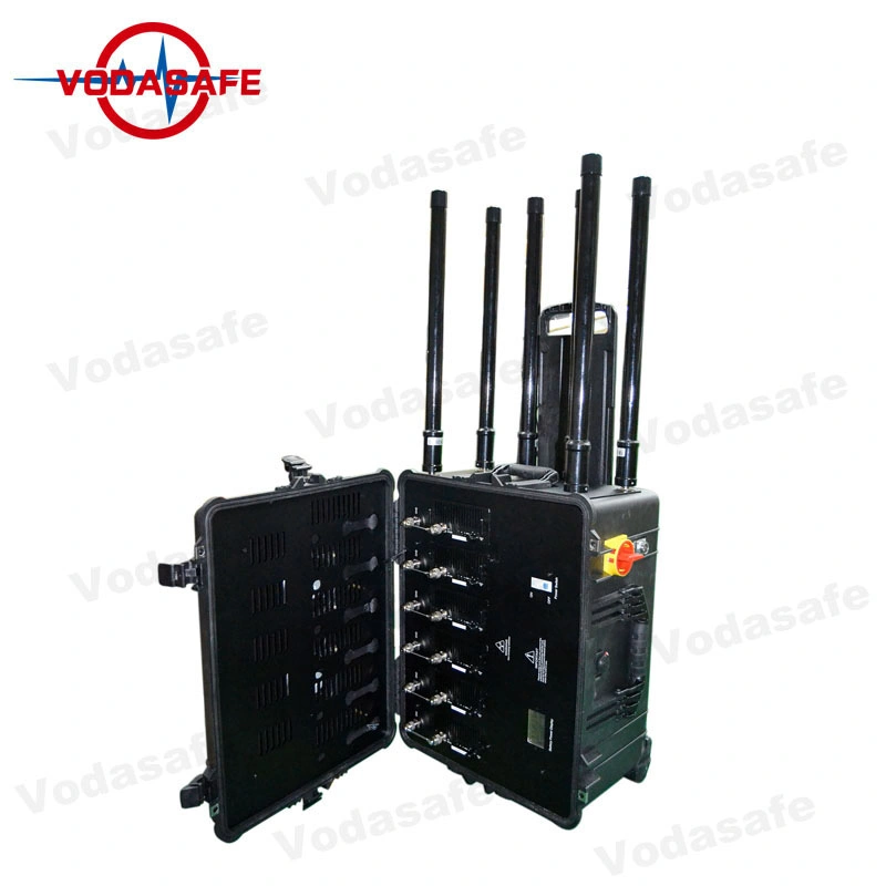 Full Bands Portable Walky-Talky Tetra 2g3g4g5g Uav Drone Signal Jammer for WiFi GPS Signals