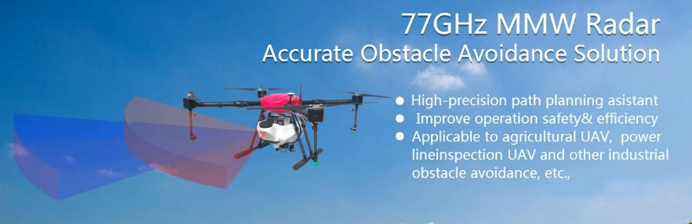 77GHz Uav Radar for Uav Drone Anti Collision for Pixhwark, Ardupilot, Apm Flight Controller